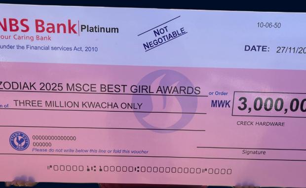 Creck Hardware Donates MWK 3 Million to Support Zodiak 2025 MSCE Best Girl Awards